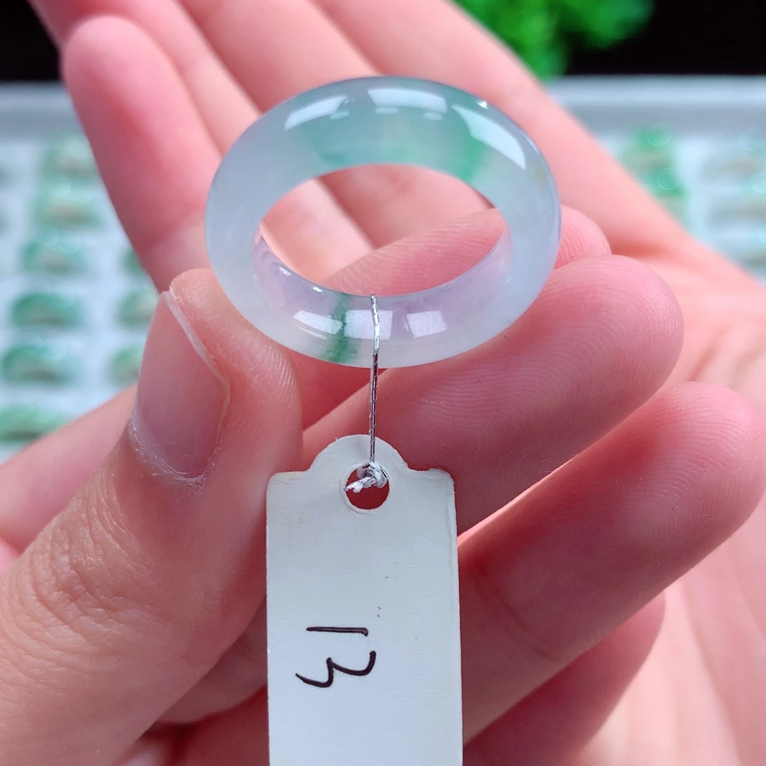 未镶嵌戒指翡翠天然