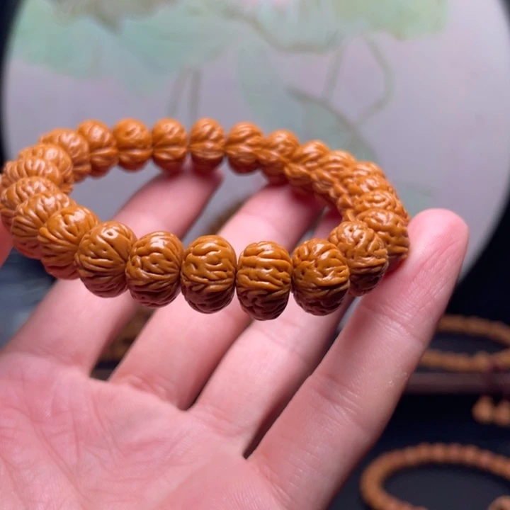 青****手串桃核13蟠桃手串