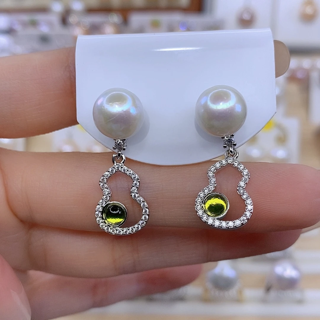 耳饰未镶嵌淡水珍珠