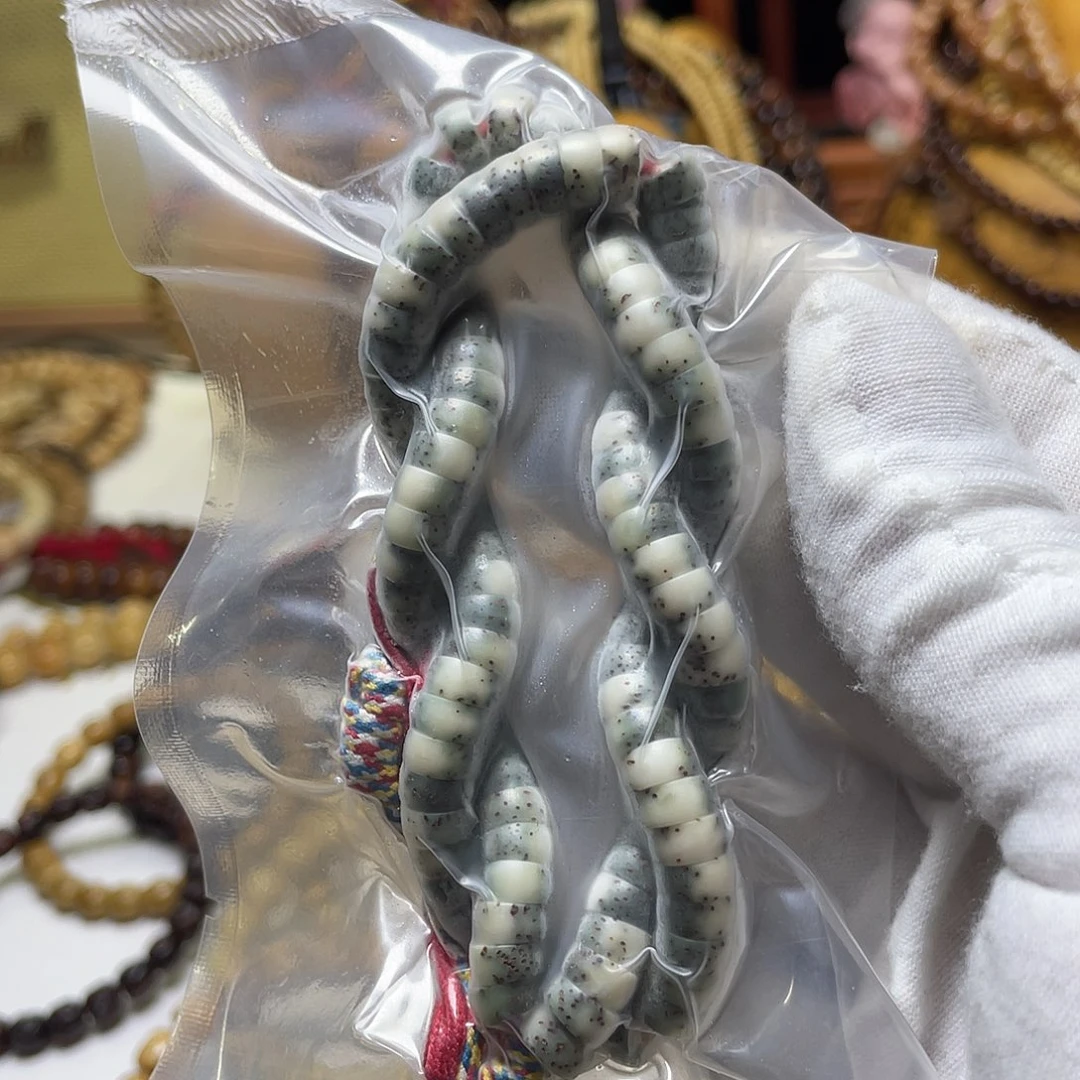 手串星月菩提7藏切桶河豚大留白牛毛星福利款