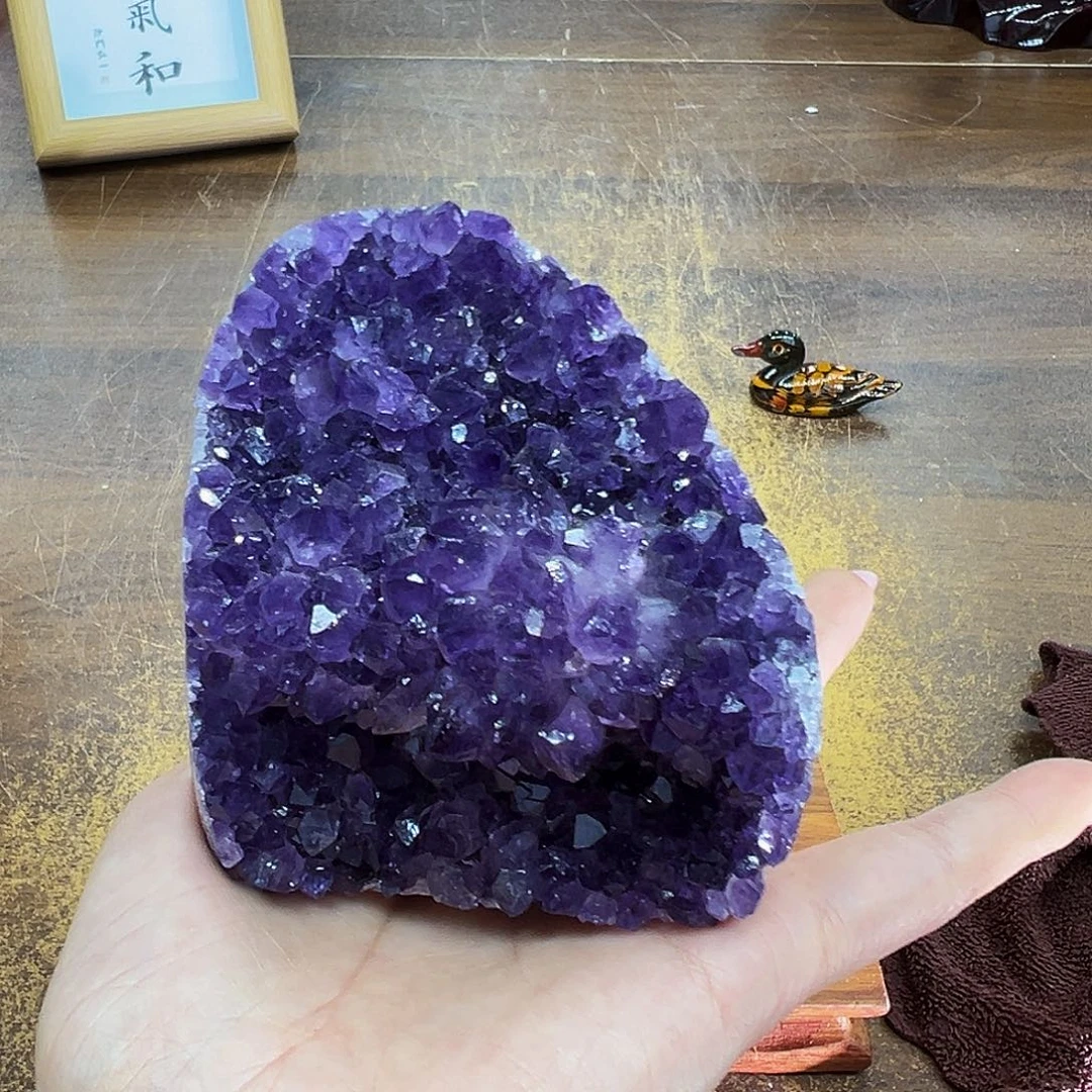 紫晶摆件未镶嵌晶体