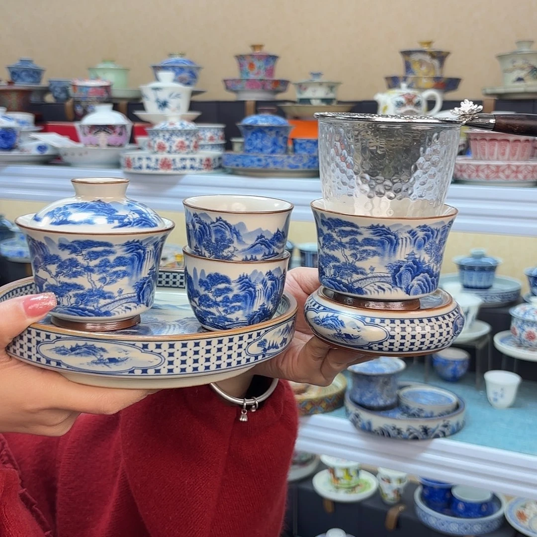 盖碗里的水煮开了放