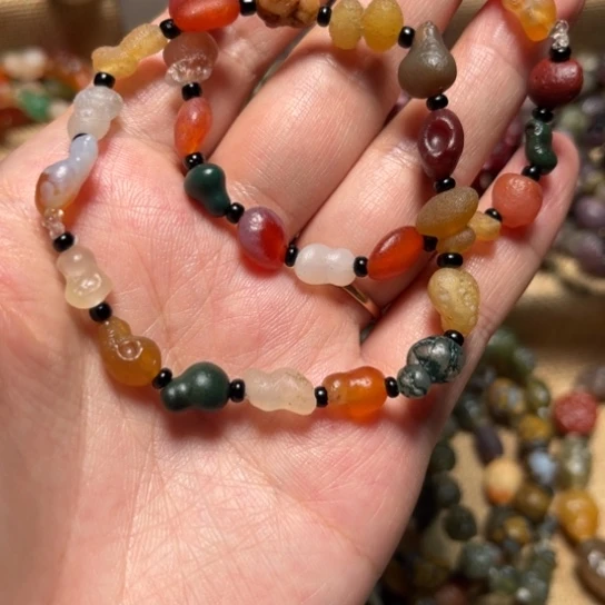 合金手链玛瑙/玉髓