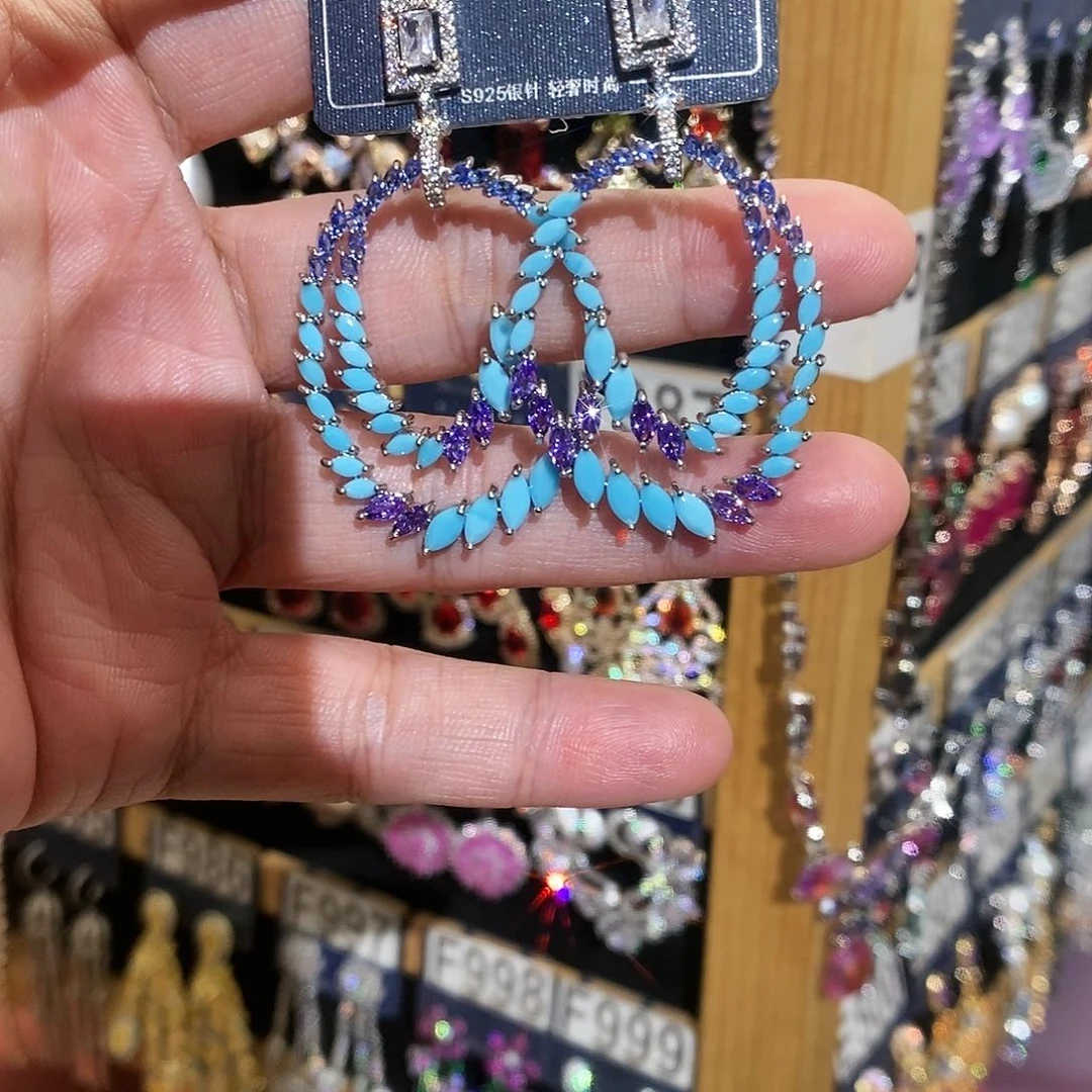 【闪购商品】纯铜925银锆石