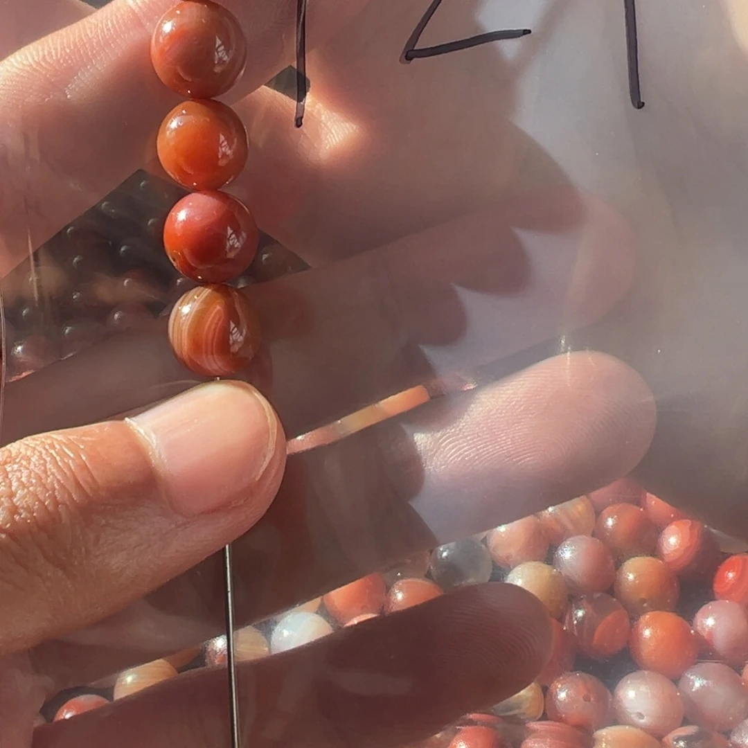 1***1南红玛瑙未镶嵌配饰121号南红散珠9.5+