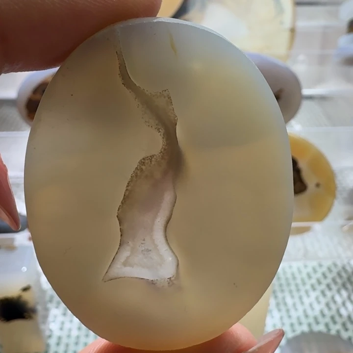 玛瑙/玉髓未镶嵌项链