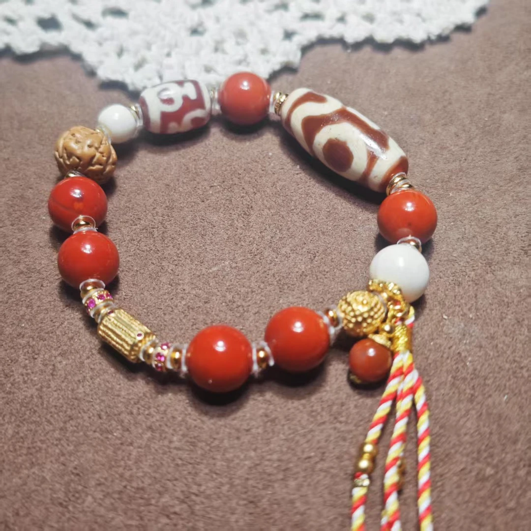 【鲸禧云珠】玛瑙红肉息Z怀 B瓶 手串 A171