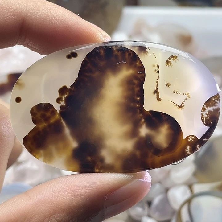 玛瑙/玉髓合金颈饰