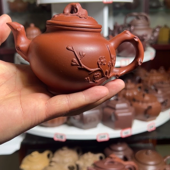 紫砂茶壶原矿报春