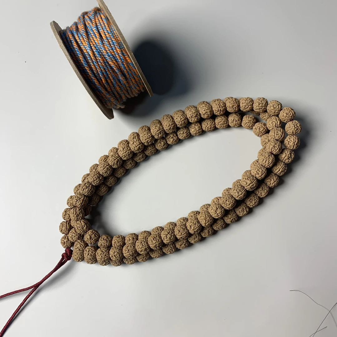 臻品一代盘龙哥弟利原装籽全品定制精挑小金刚菩提子文玩108脖挂