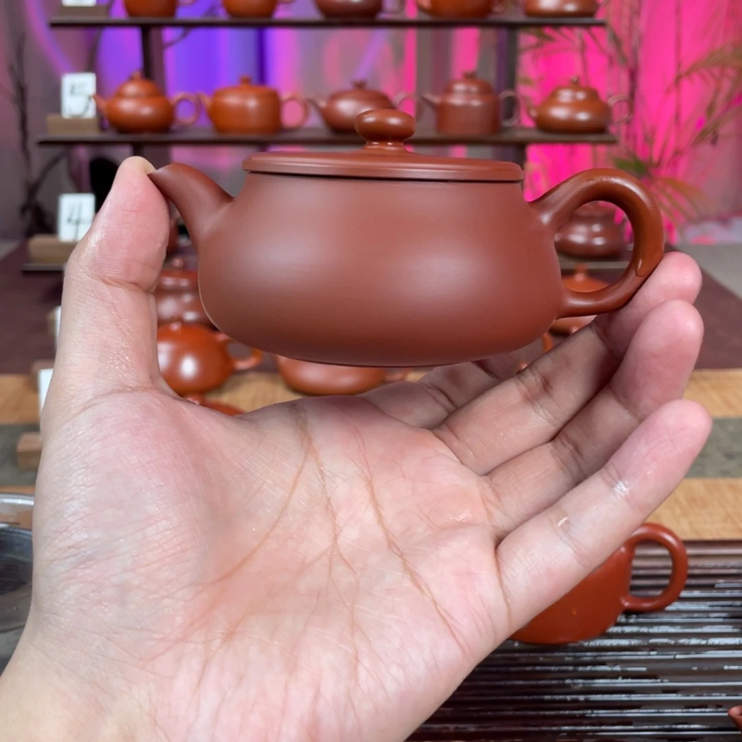 肥***豪茶壶紫砂精工超薄明炉150cc