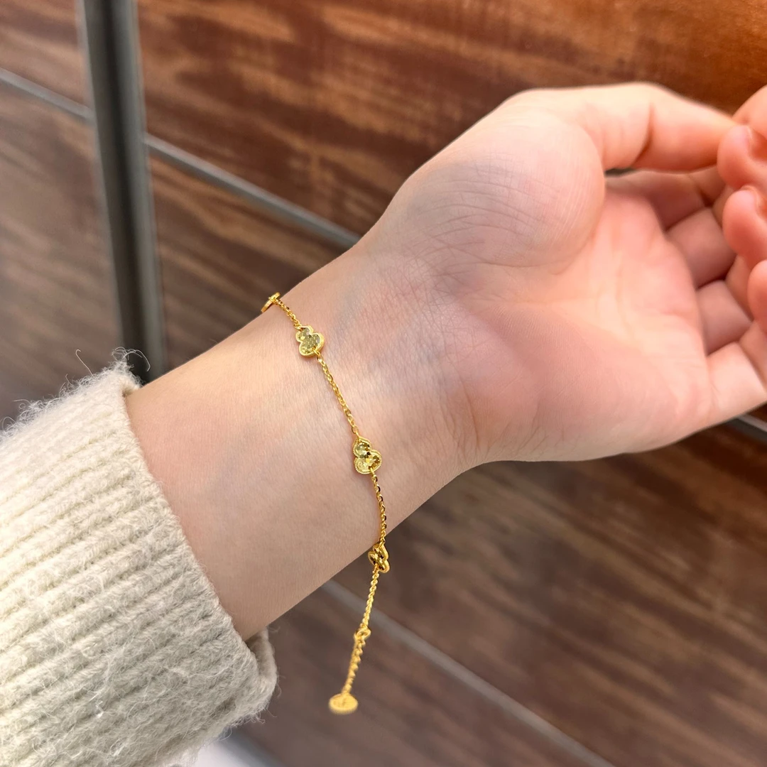 琳琳珠宝  足金999葫芦岛5G手链