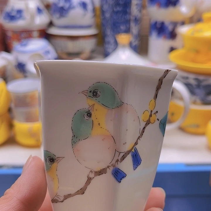 瓷片清库存满18包邮，新疆西藏青海不包邮，回流瓷器