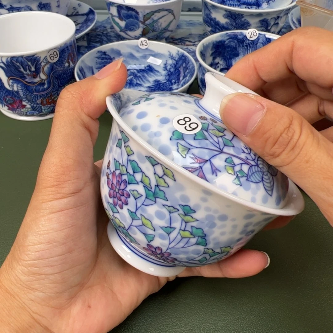 木木景德镇纯手工纯手绘茶具89
