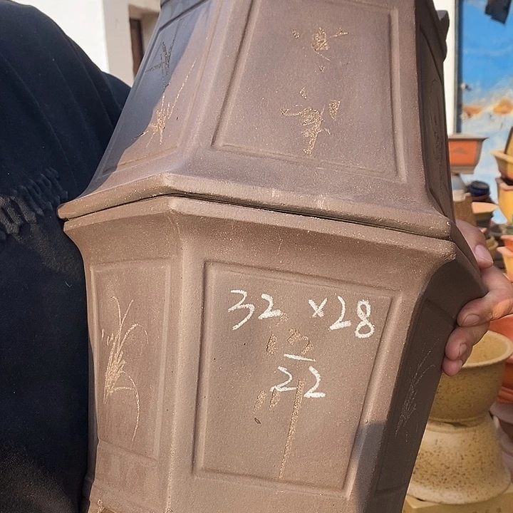 紫砂花盆紫砂花盆