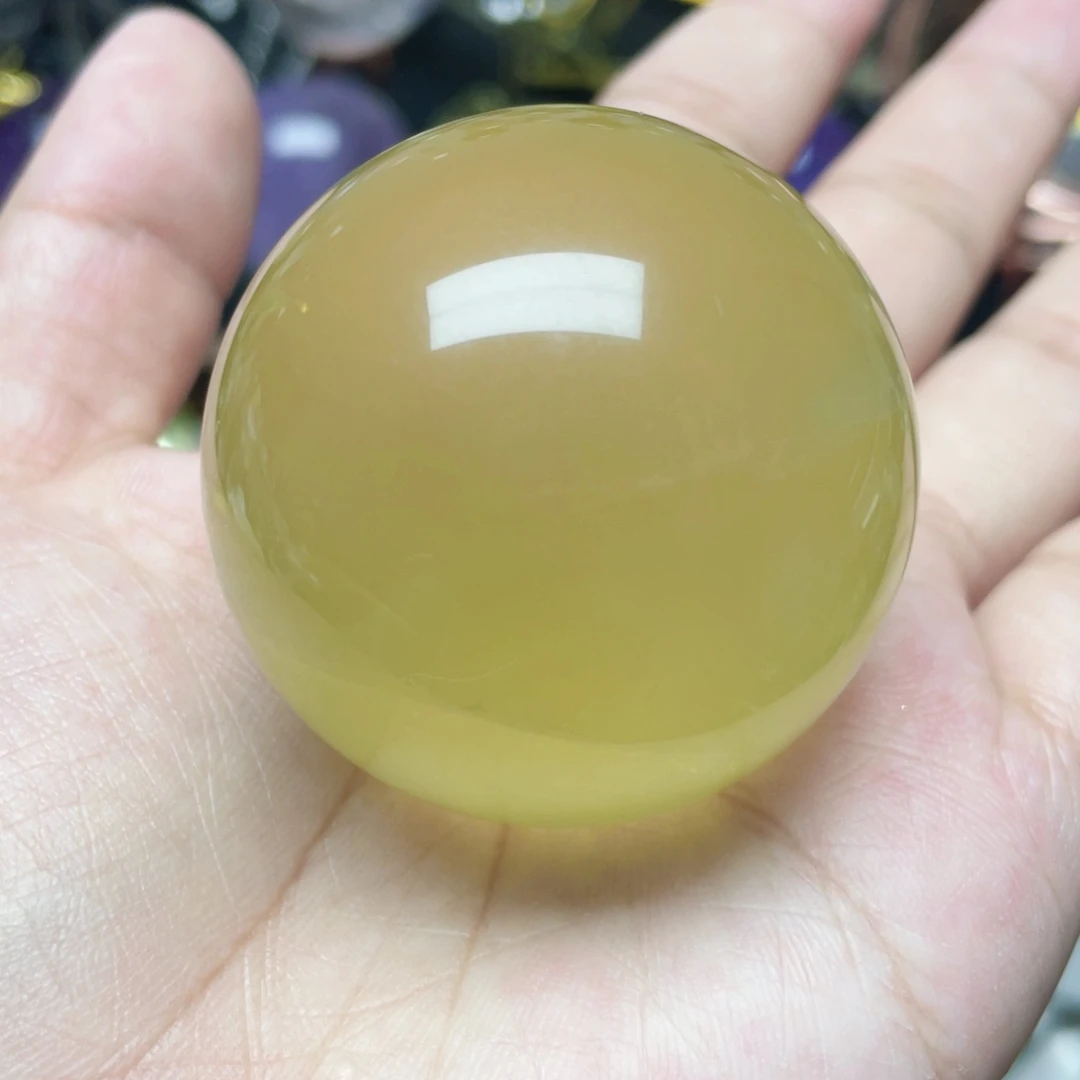 水晶珠宝半成品未镶嵌黄水晶