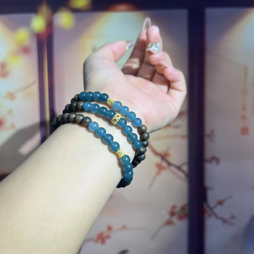 增香沉香木J0143精品手串有礼盒