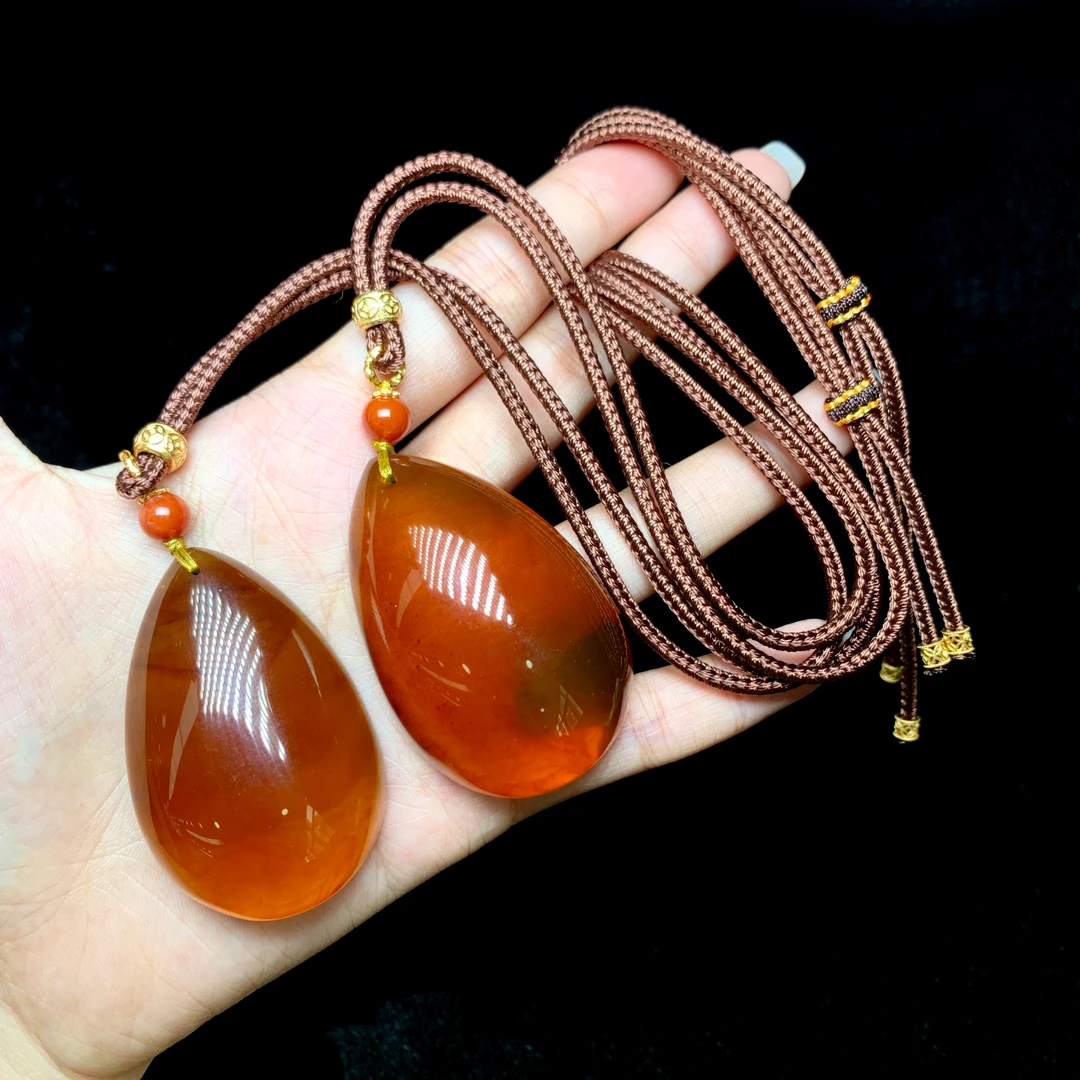 【云上好物】琥珀吊坠-多样性发一件-随形-DS26998-11（JG）