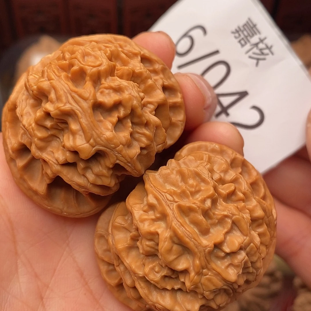 把件文玩核桃43.5苹果园