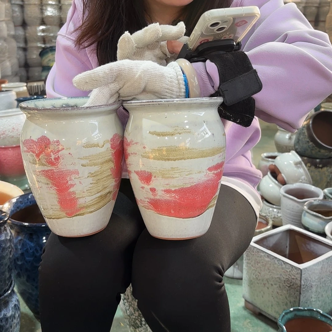 18/13红陶正品两个