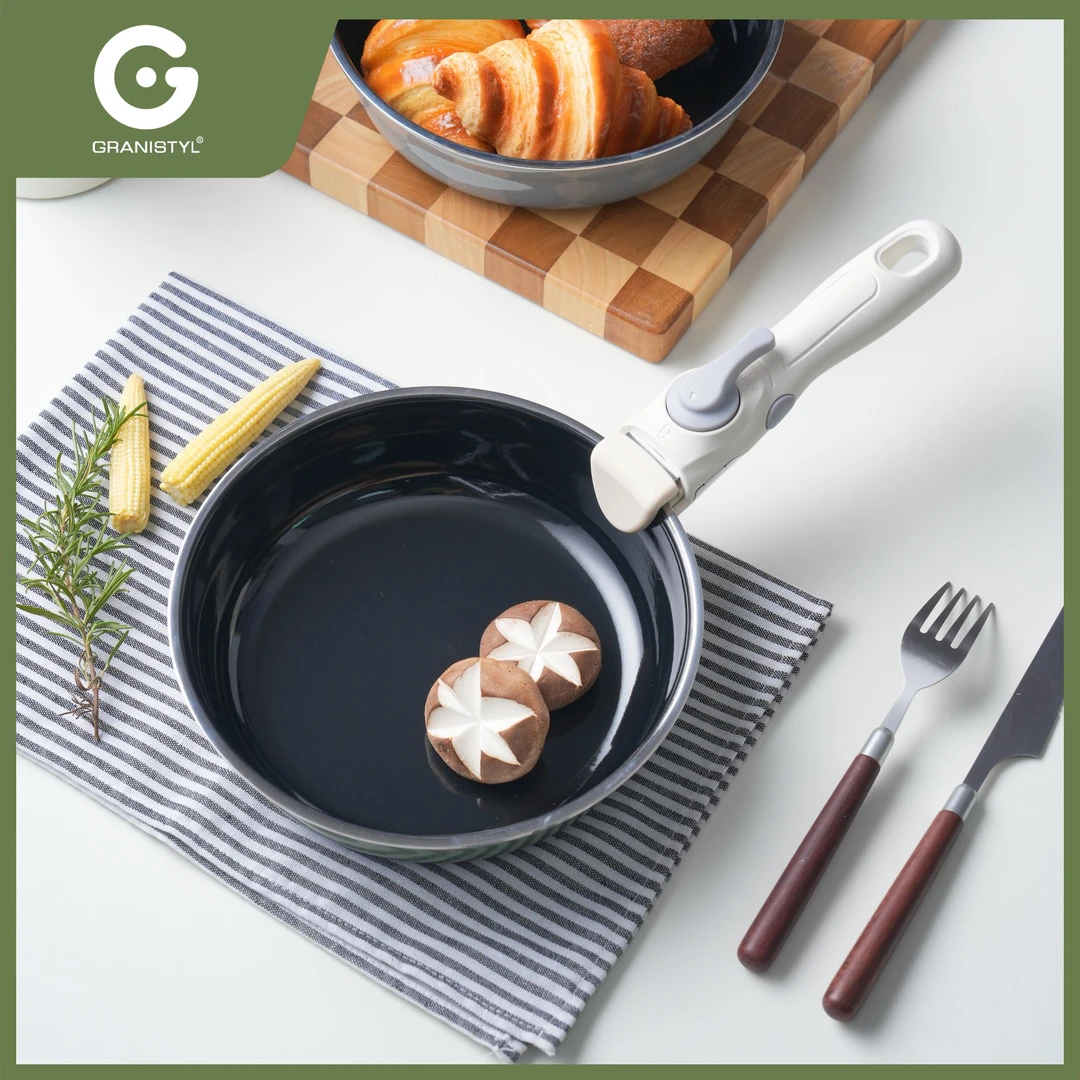 GRANISTYL/格蒂 快拆手柄肤感材质双重防护适配巴黎碗盘承重5KG
