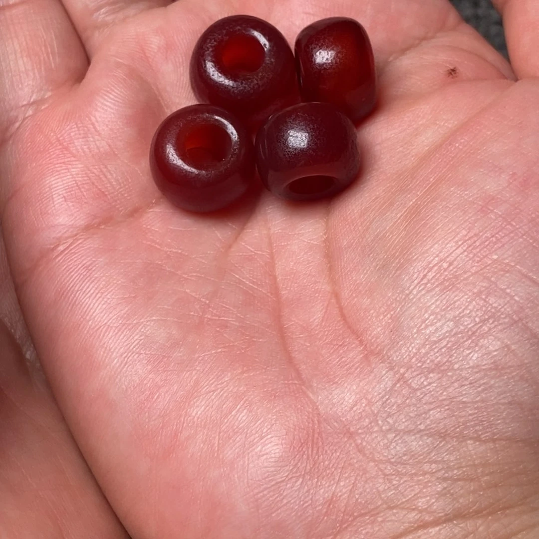 玛瑙/玉髓珠子未镶嵌15mm