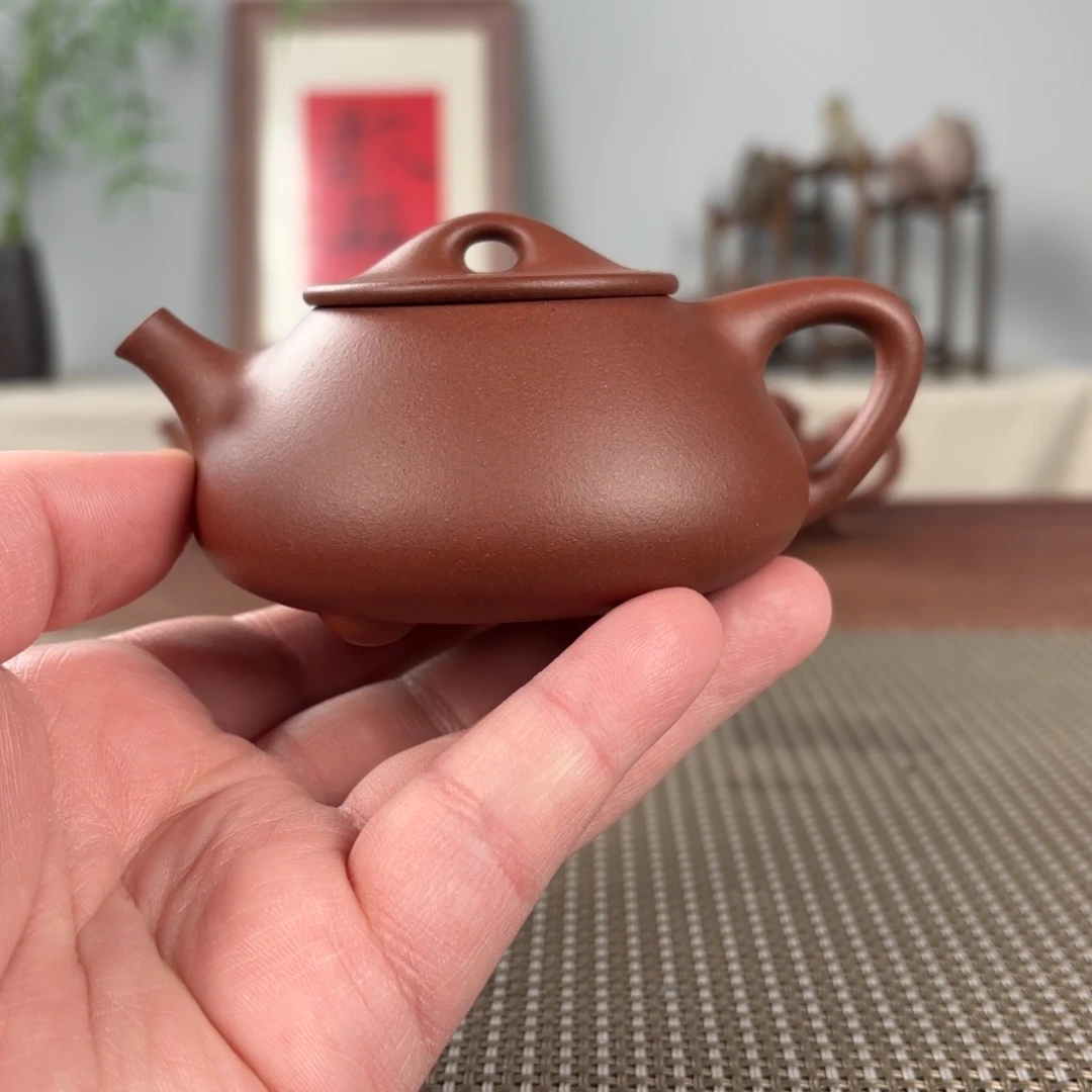 紫砂茶壶黄龙山原矿紫砂壶150