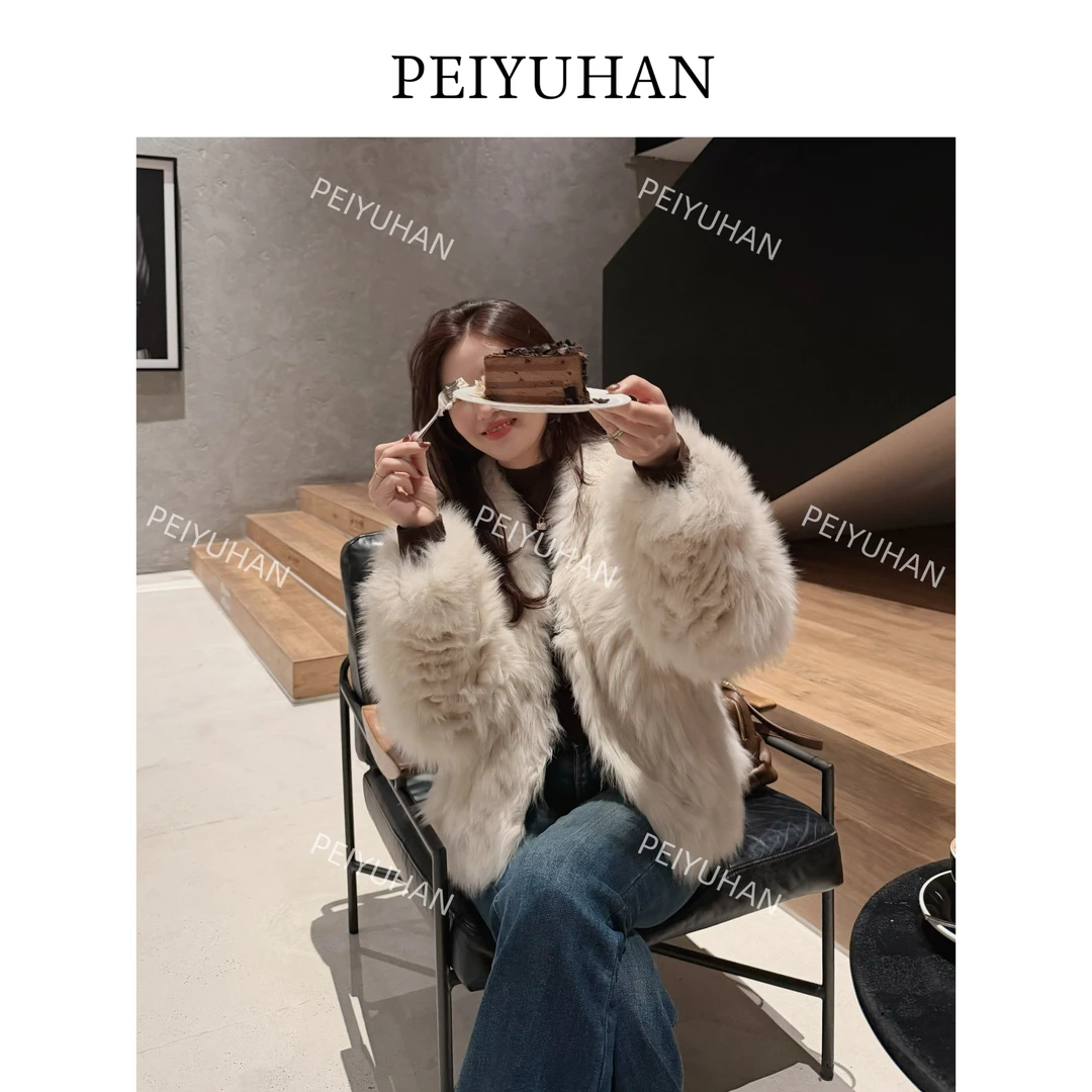 PEIERNA佩佩PE 【全狐狸毛外套】外套  S1436 6106207 气质轻奢