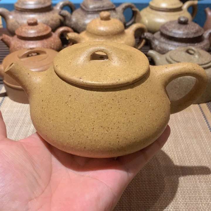 茶壶紫砂黄金段粗砂380c