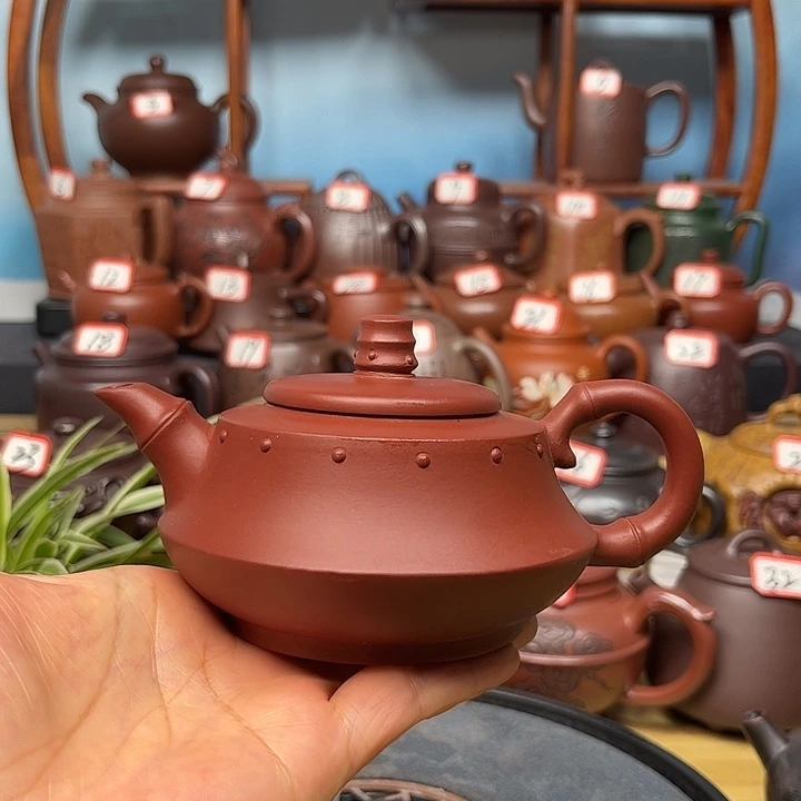 茶壶紫砂微瑕不带证书礼盒200cc