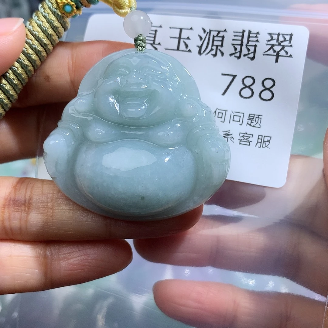 翡翠未镶嵌颈饰788