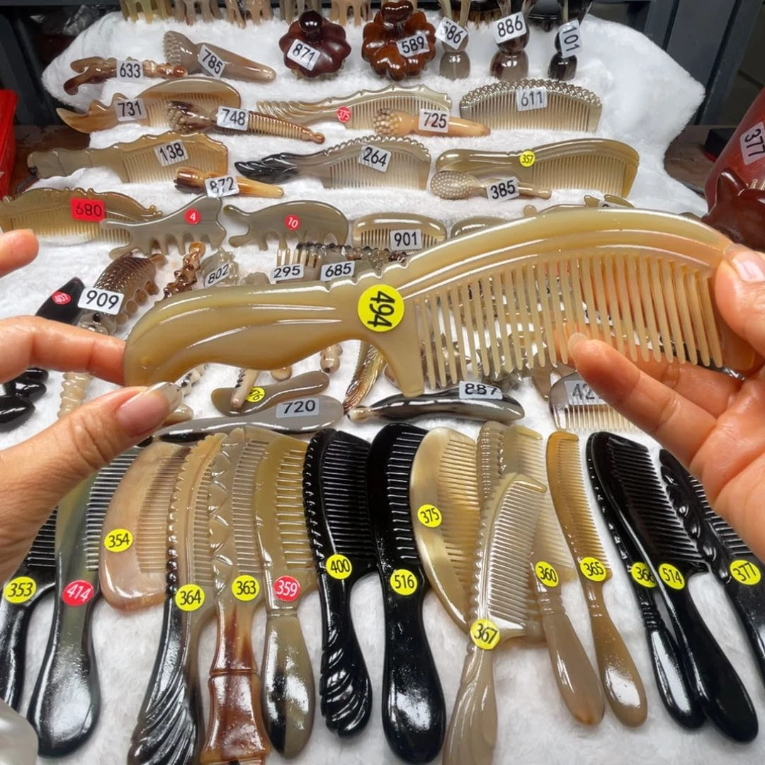 云***心牛角梳牛角福利款