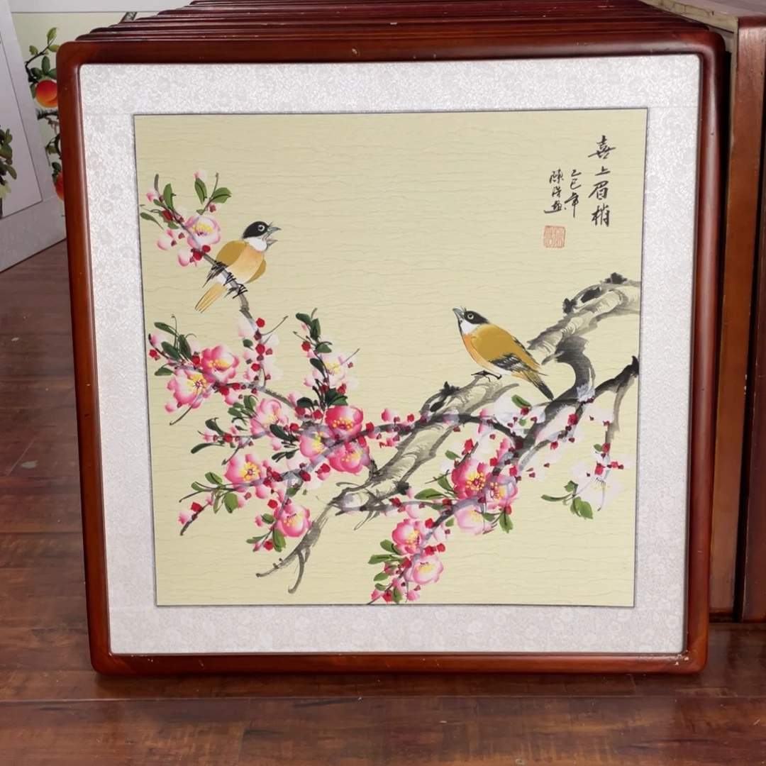 国画带框尺寸63*63厘米