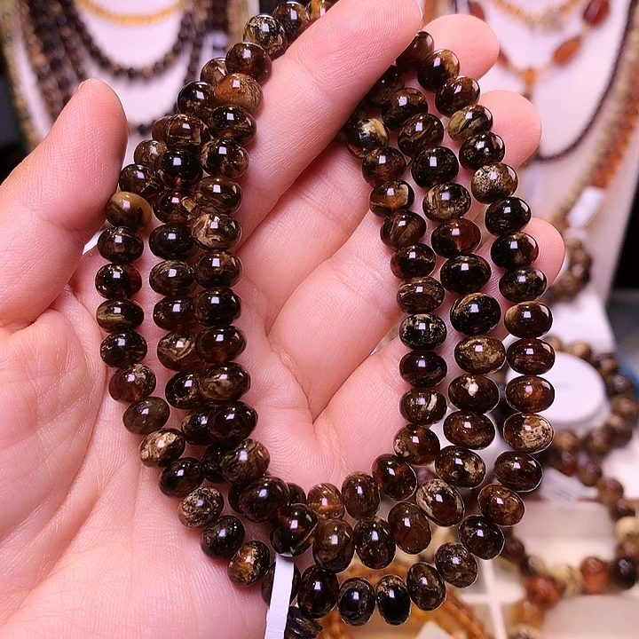 琥珀未镶嵌裸石抚顺琥珀8+375