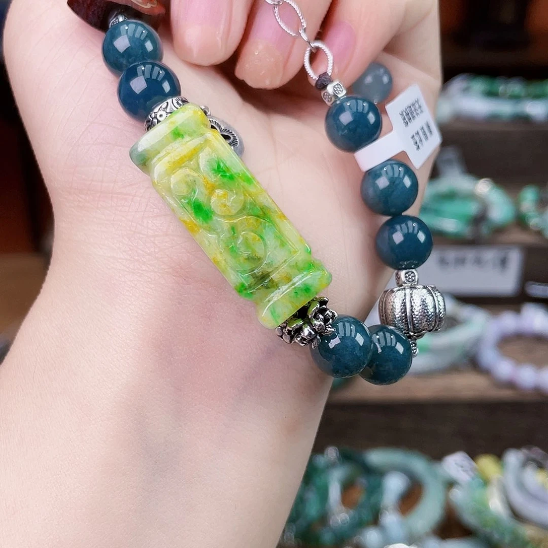 用***7未镶嵌手链翡翠手链