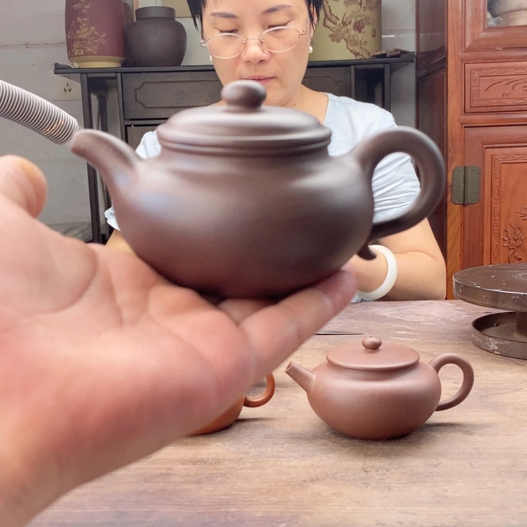 茶壶紫砂玩*全手工艺的