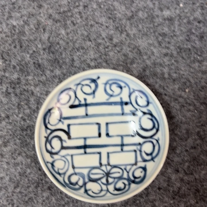 陶摆件摆件碟子直径10厘米