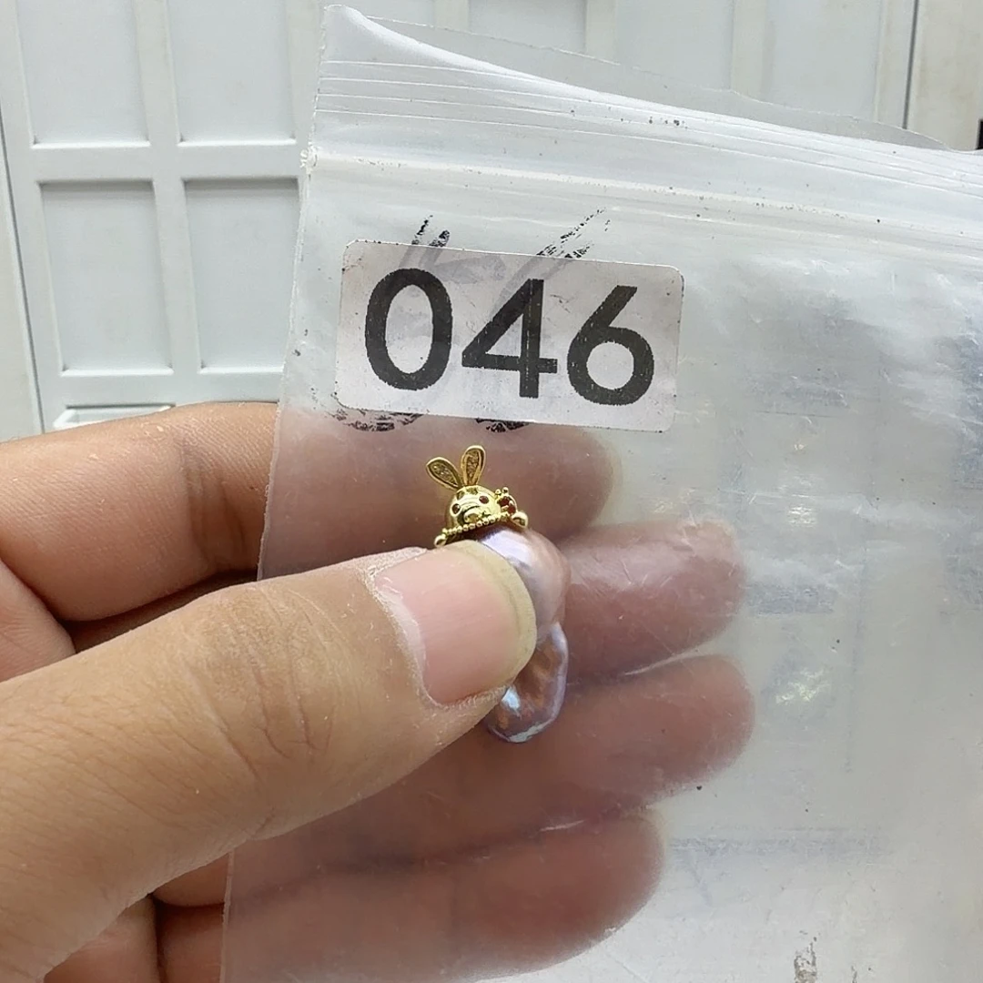 合金淡水珍珠颈饰