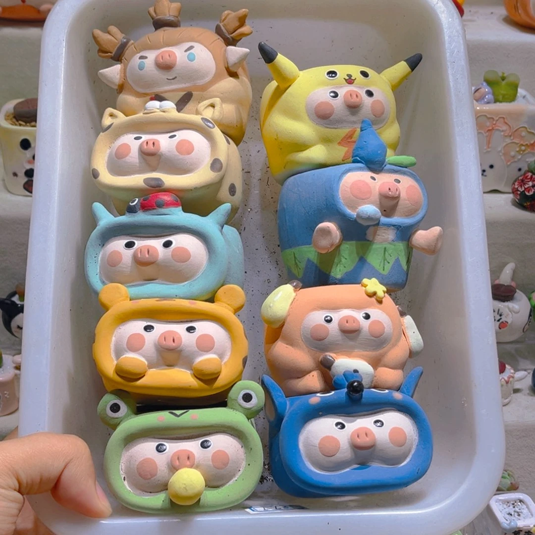 072纯手工制作重工盆盆35一个