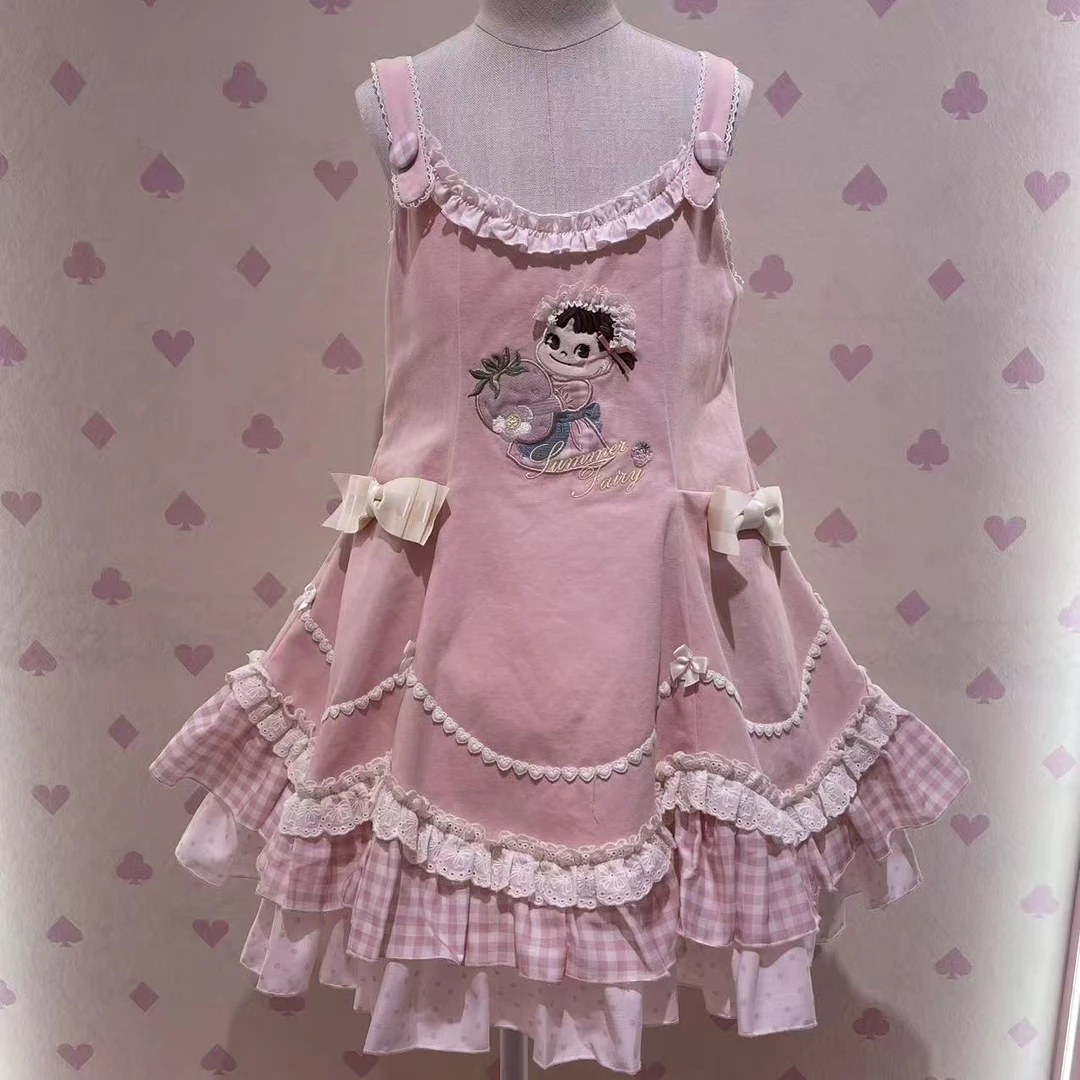 仲夏物语Lolita不二家合作款童装背带