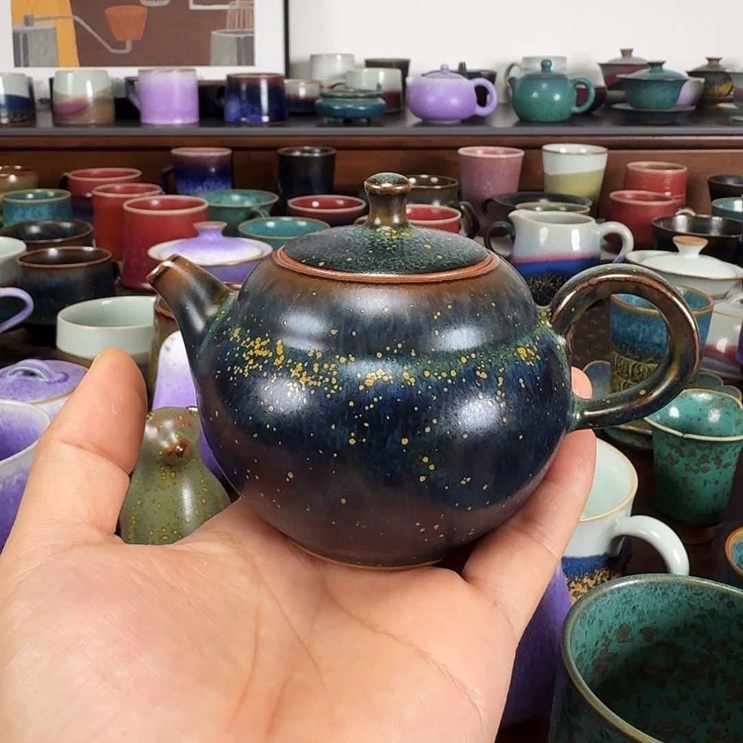 萤火虫釉茶壶任晓飞老师
