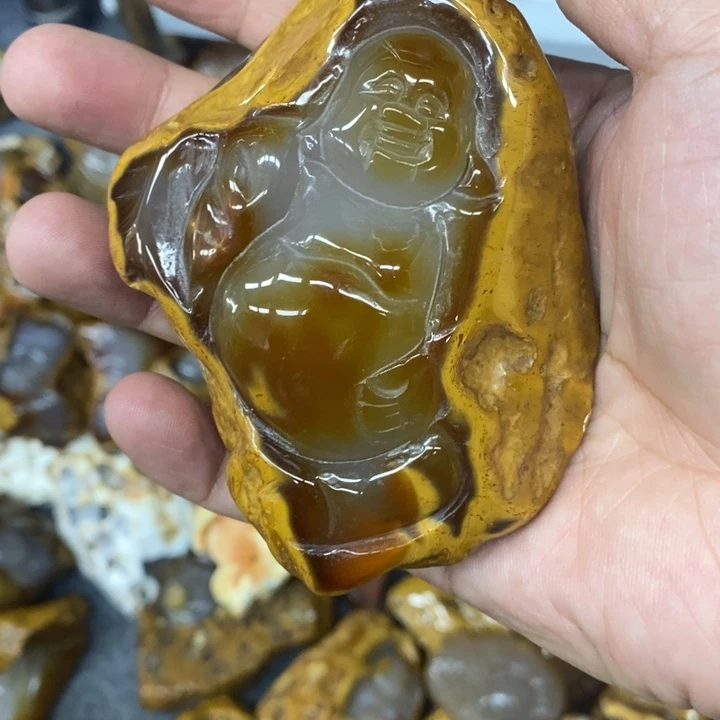 玛瑙/玉髓吊坠(不含链)未镶嵌