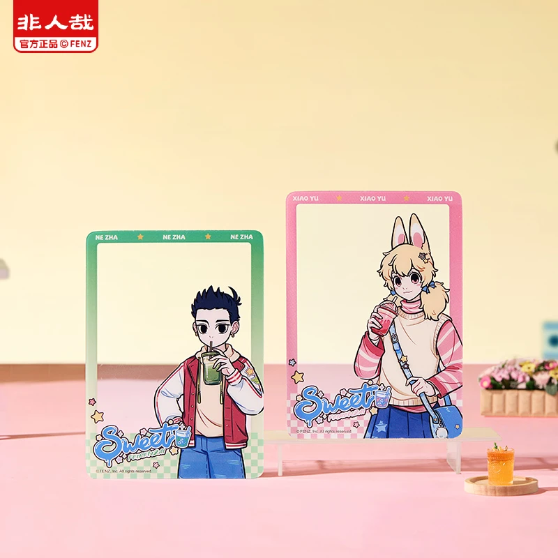 非人哉-半糖微甜系列【毛球帮拆】透卡动漫卡通周边角色个性盲盒