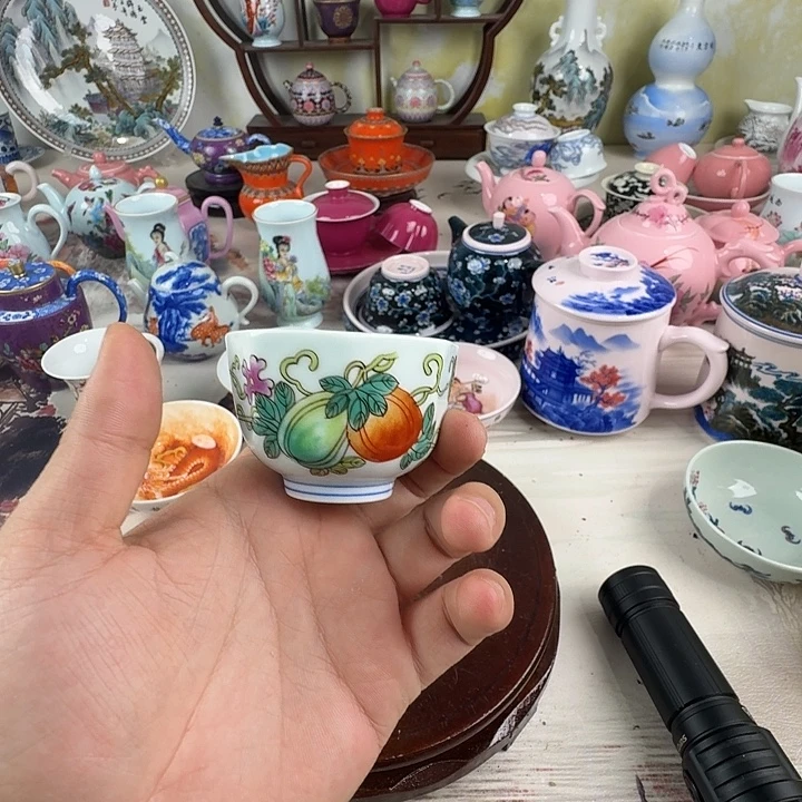 陶摆件景德镇陶瓷老厂瓷6