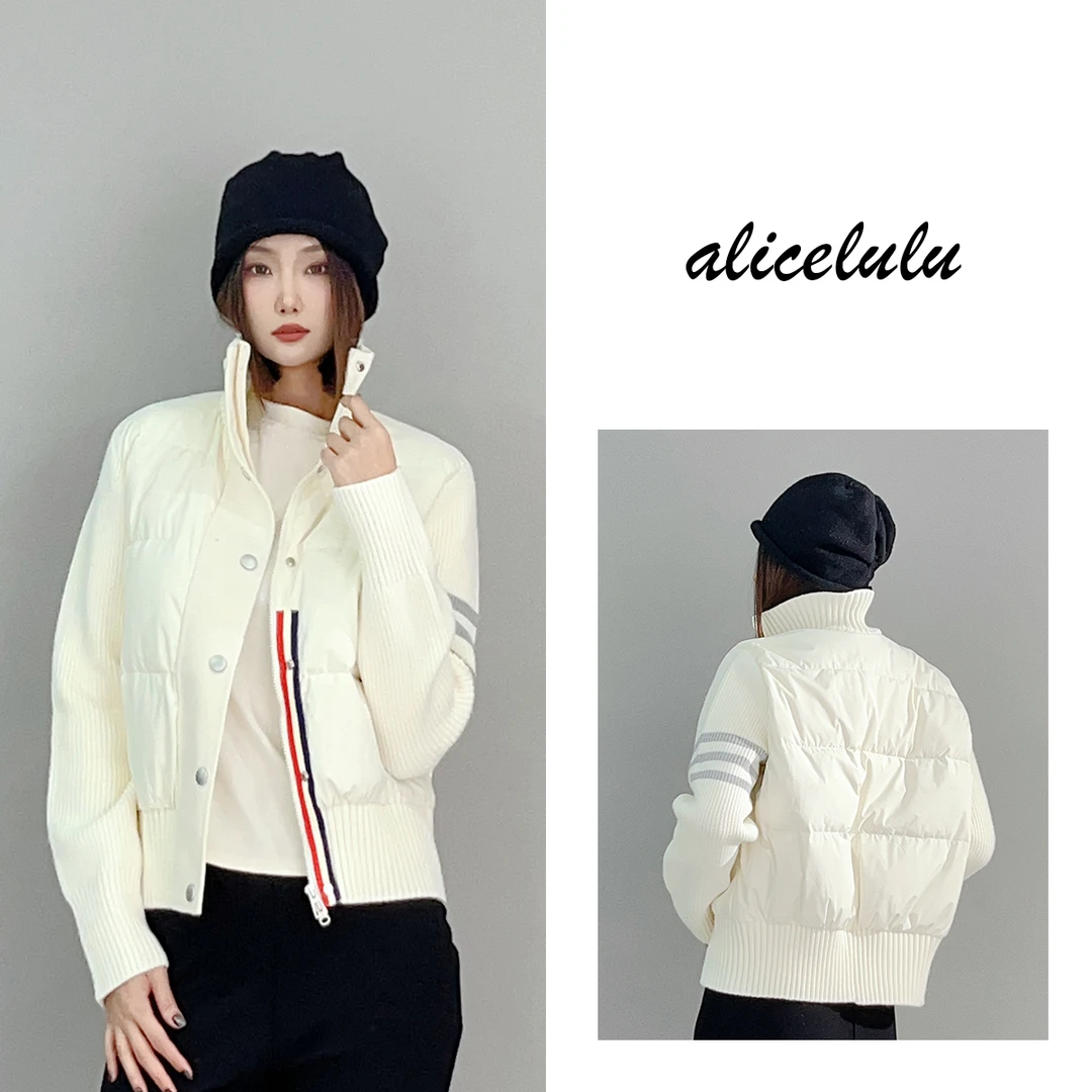 6 ALICE 暖在芯羽绒服 针织拼接 轻暖鸭绒 S2139840Tr
