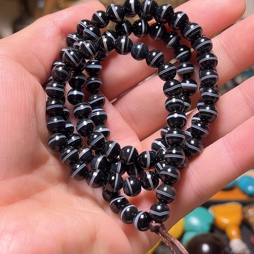 玛瑙/玉髓颈饰未镶嵌苏*白