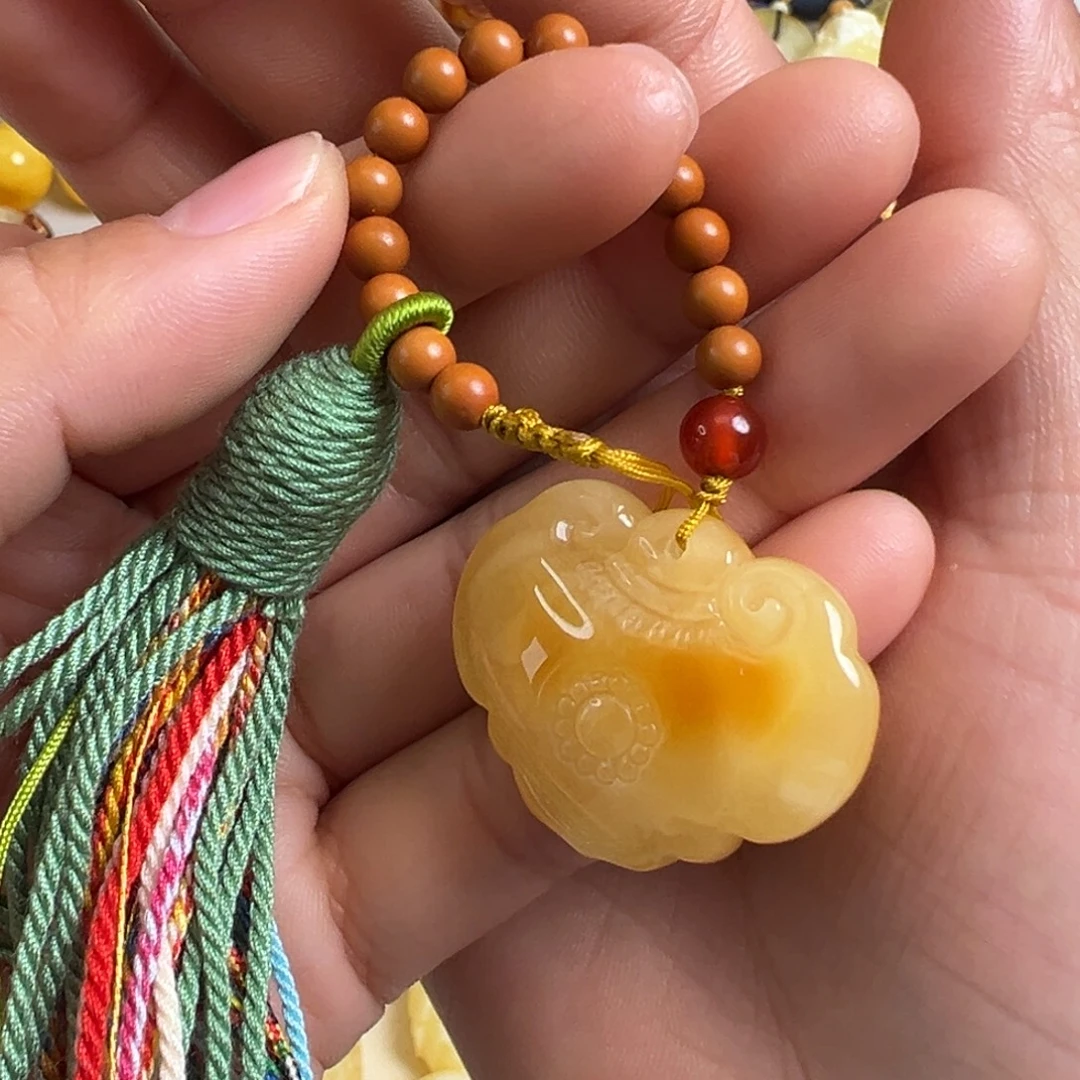 蜜蜡未镶嵌裸石蜜蜡