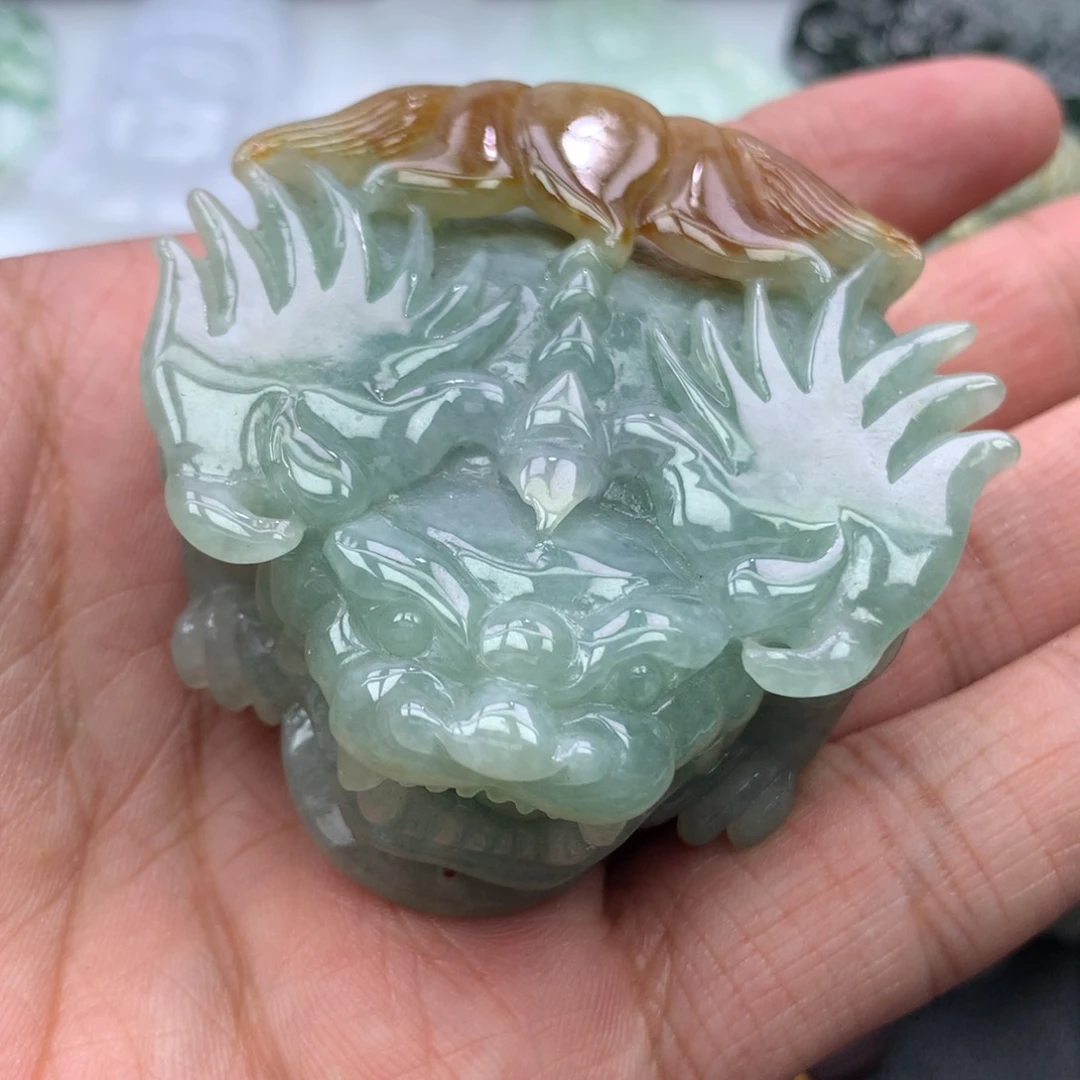 翡翠未镶嵌颈饰S****L缅甸天然A货翡翠