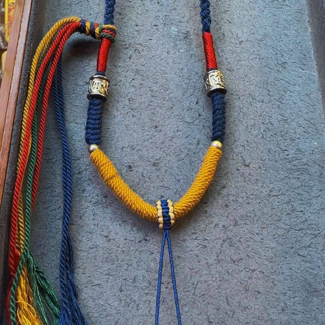 吊坠@**.唐卡绳子。