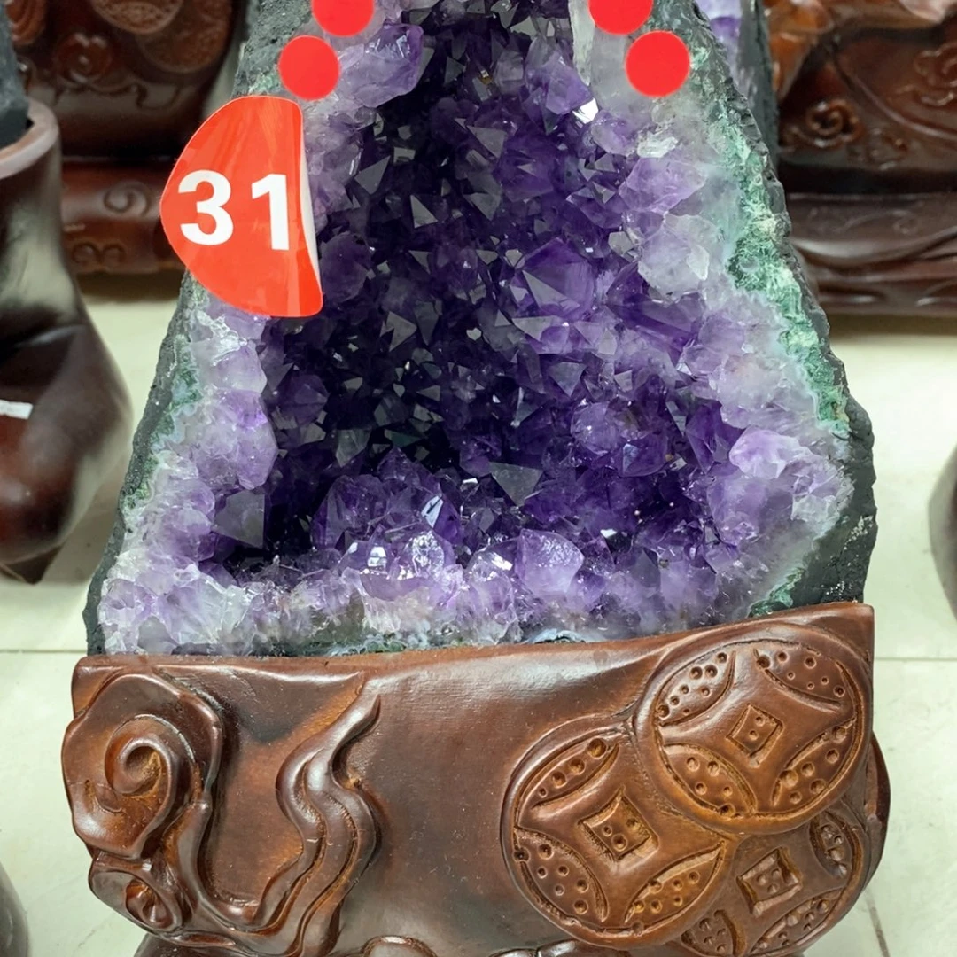 未镶嵌紫晶大型摆件（非配饰）